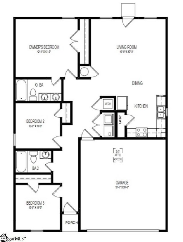 Property image 2 at 108 Bradley Drive, Pickens, SC 29671