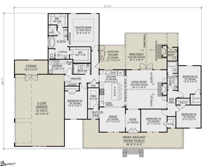 Property image 3 at 716 Rock Springs Road, Easley, SC 29642