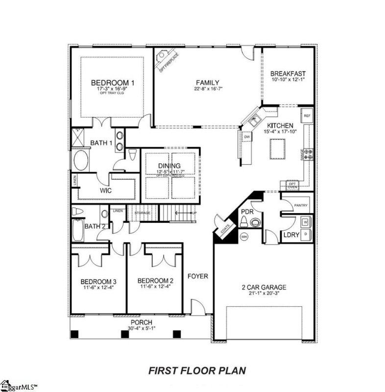Property image 3 at 521 Fox Run Trail, Woodruff, SC 29388