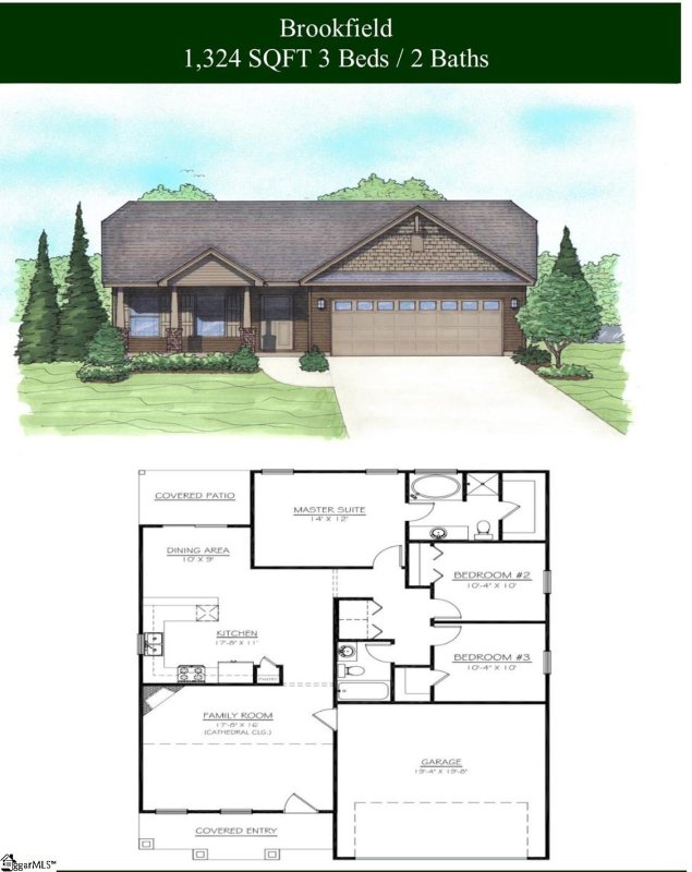 Property image 2 at 541 Chantry Lane, Moore, SC 29369