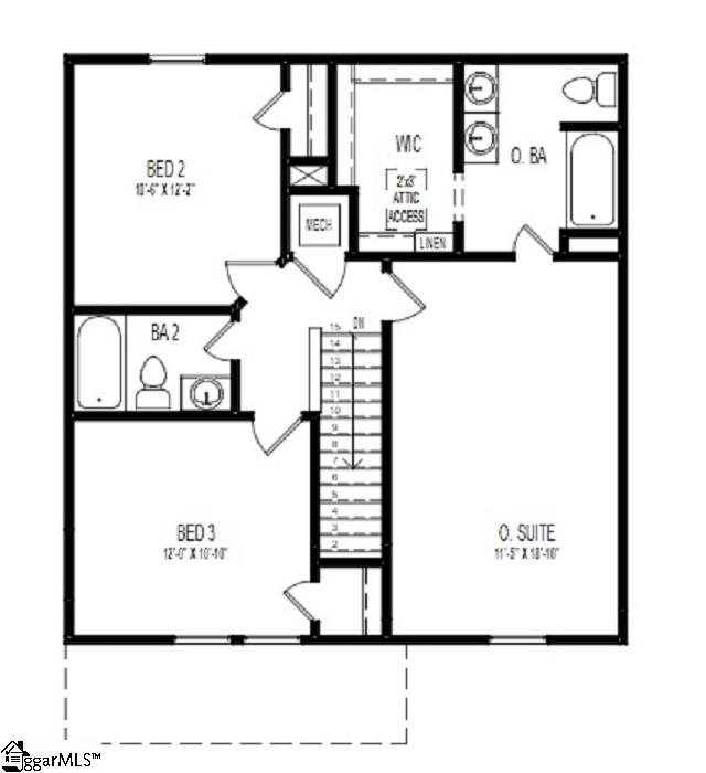 Property image 3 at 217 Long Grove Lane, Greer, SC 29650