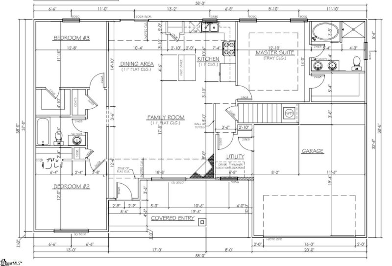 Property image 3 at 547 Carey Drive, Greer, SC 29651