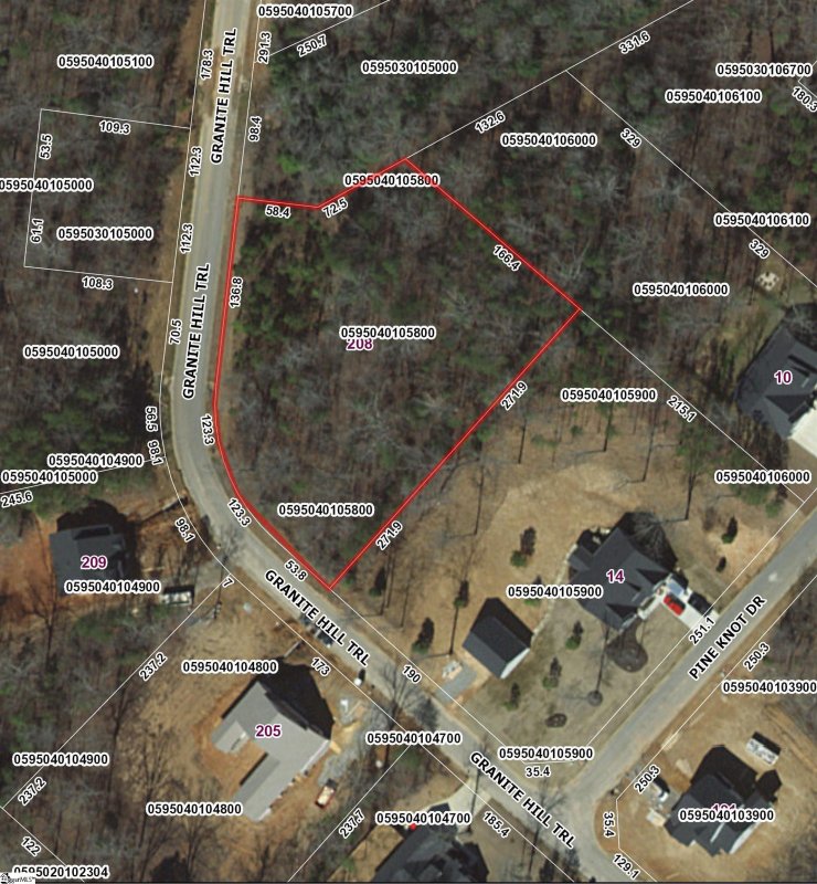 Property image 2 at 208 Ganite Hill Trail, Pelzer, SC 29669