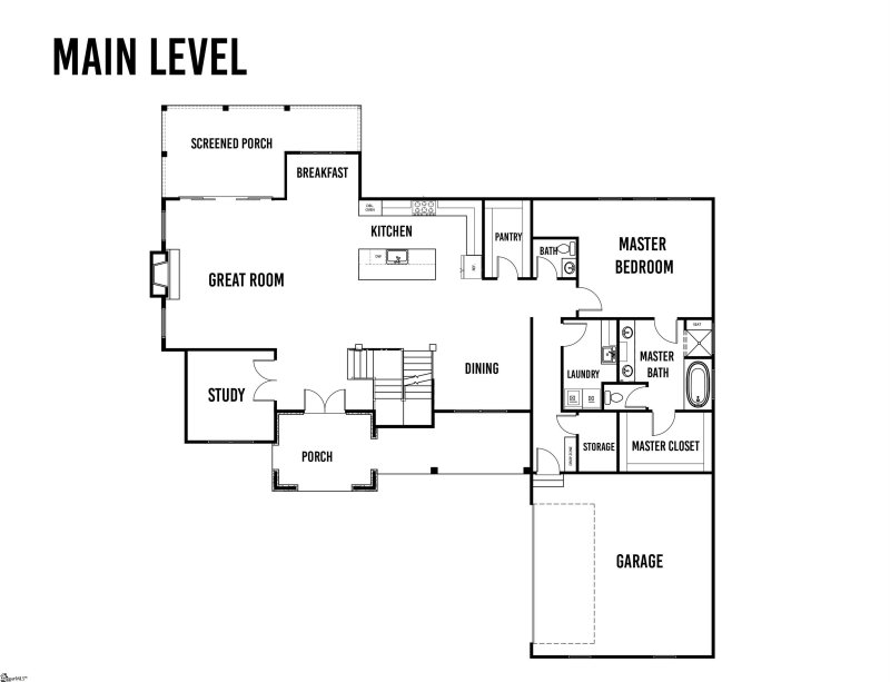 Property image 3 at 222 Braxton Meadow Drive, Simpsonville, SC 29680
