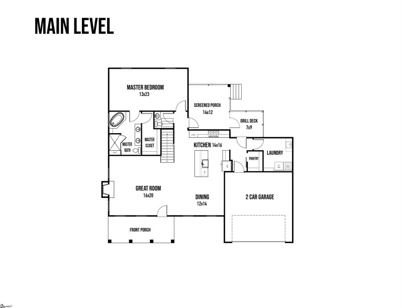 Property image 2 at 203 Orie Court, Simpsonville, SC 29680