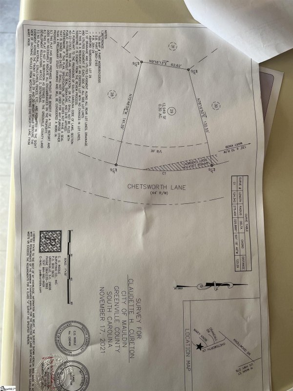 Property image 2 at 0 Chetsworth Lane, Greenville, SC 29607