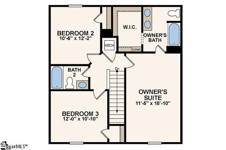 Property image 3 at 184 Queens Circle, Laurens, SC 29360