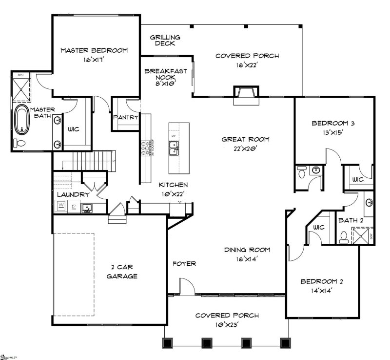 Property image 2 at 310 Braxton Meadow Drive, Simpsonville, SC 29681