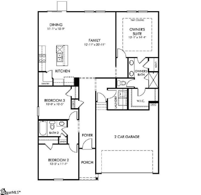 Property image 2 at 1008 Oak Glen Court, Spartanburg, SC 29303