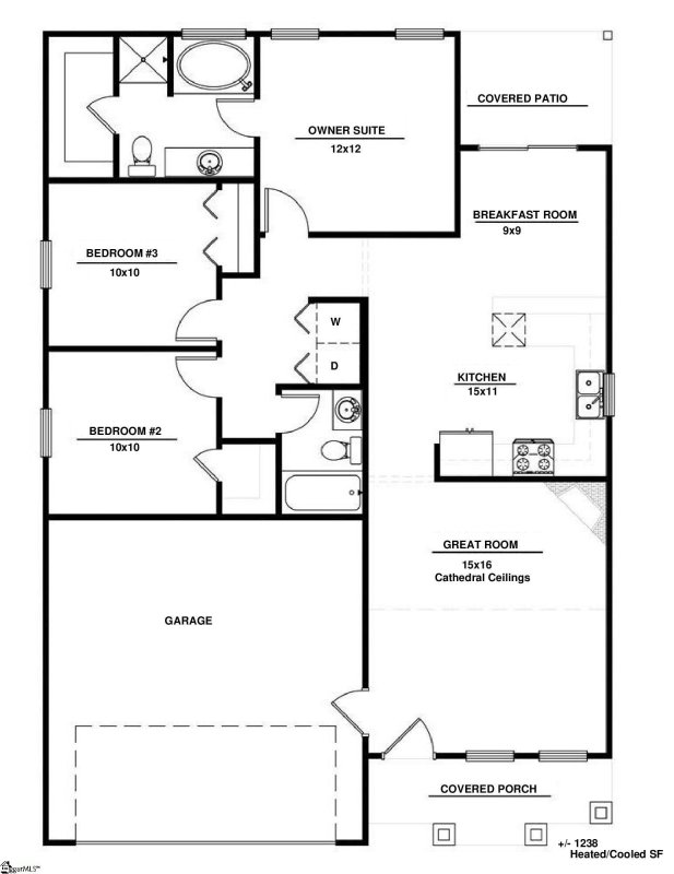 Property image 2 at 29 Mendham Lane, Greer, SC 29650-1176