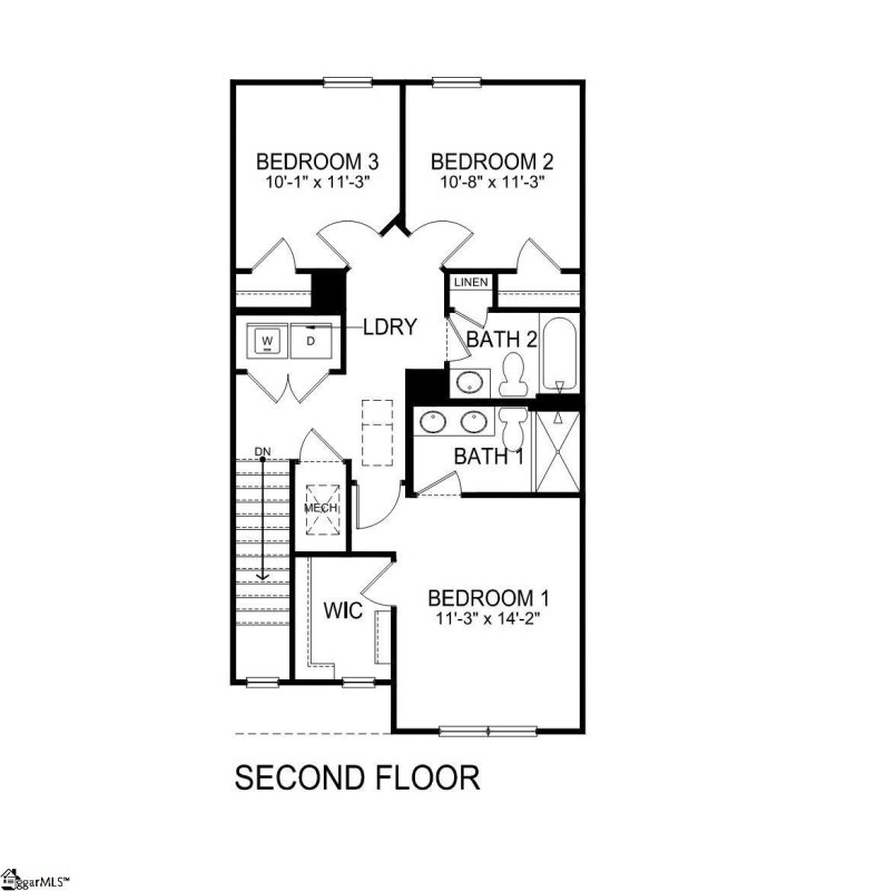 Property image 4 at 1214 N. Norwhich Lane, Spartanburg, SC 29301