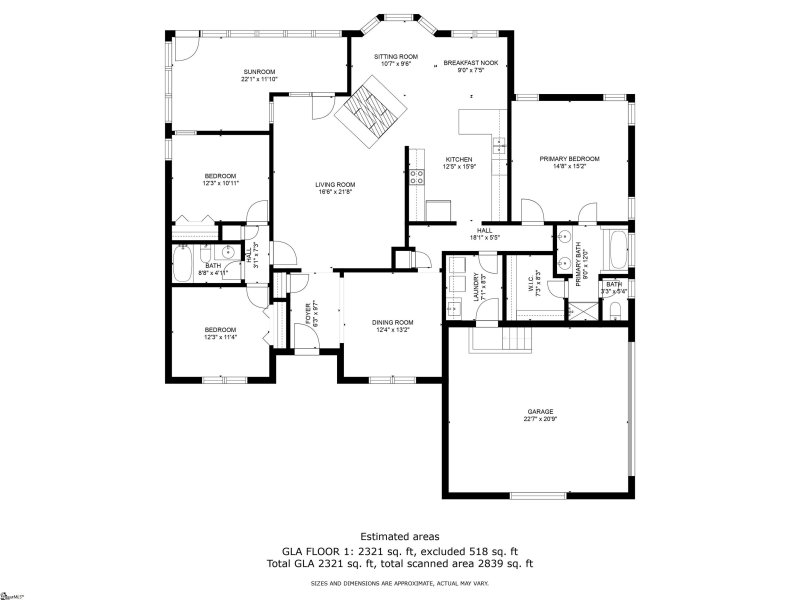 Property image 3 at 102 Chenoweth Drive, Simpsonville, SC 29681