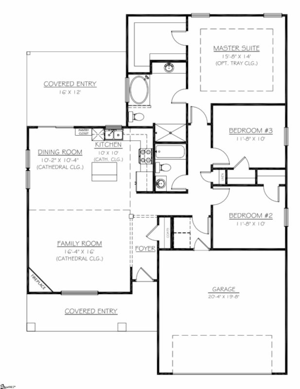 Property image 2 at 624 Forden Drive, Wellford, SC 29385