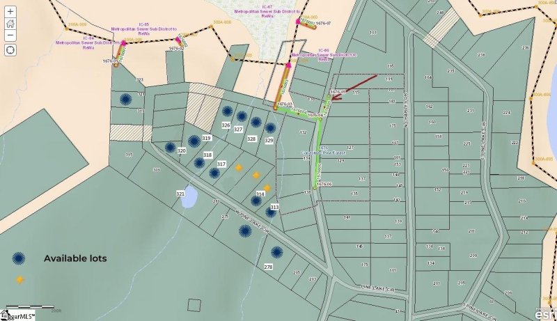 Property image 3 at 00 W Pine Lake Circle, Greenville, SC 29605