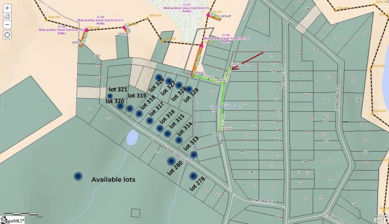 Property image 3 at 00 W Pine Lake Circle, Greenville, SC 29605