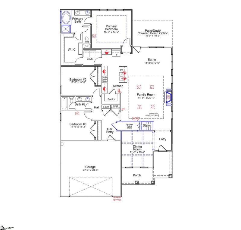 Property image 2 at 4119 Crest Ridge Lane, Boiling Springs, SC 29316-0000