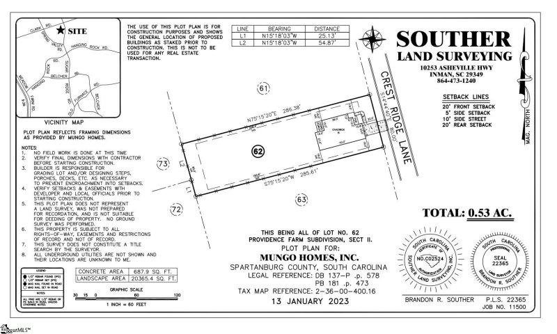 Property image 4 at 4119 Crest Ridge Lane, Boiling Springs, SC 29316-0000