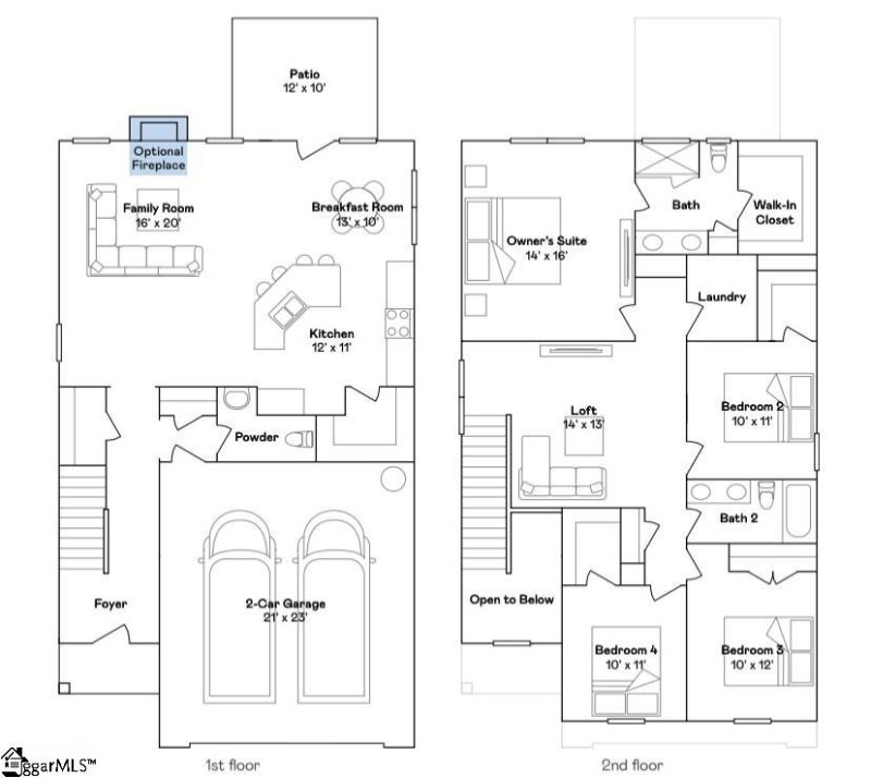 Property image 2 at 121 Fennec Drive, Fountain Inn, SC 29644