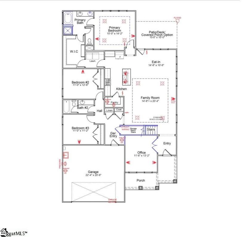 Property image 2 at 4250 Winding Ridge Lane, Boiling Springs, SC 29316-0000