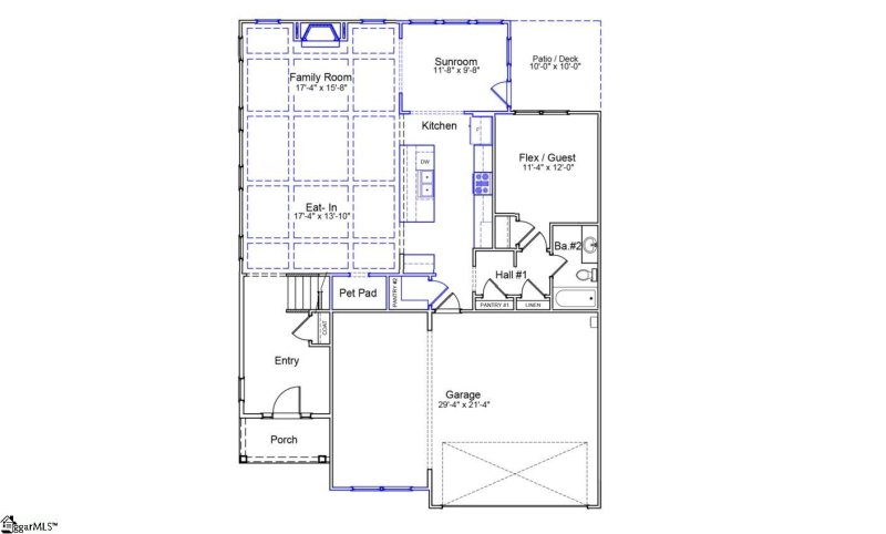 Property image 2 at 742 Oak Hill Lane, Belton, SC 29627