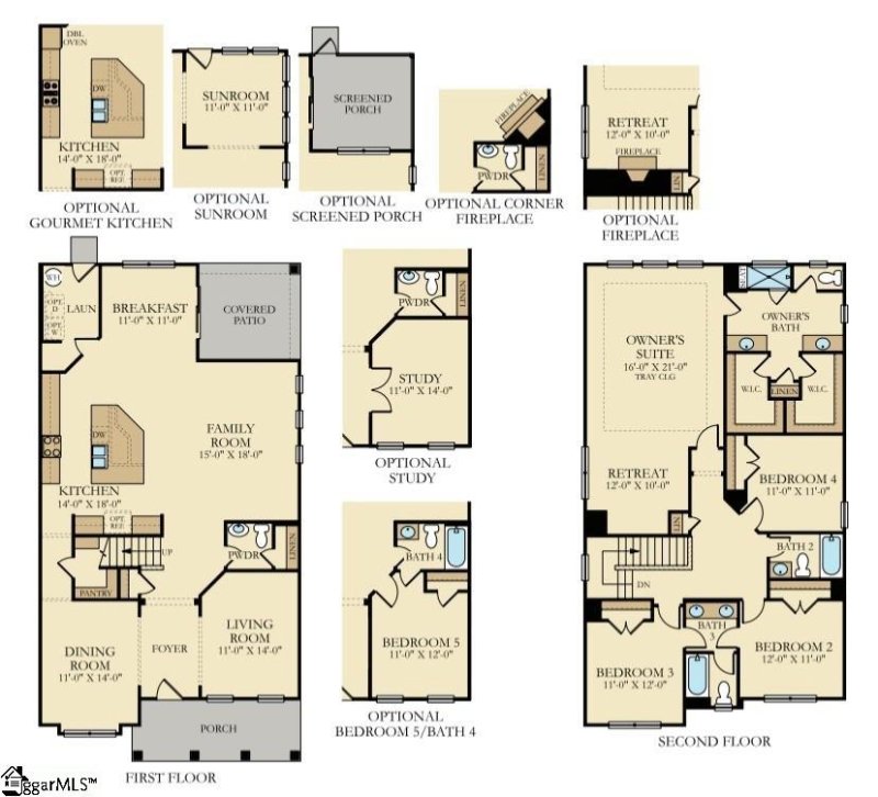Property image 2 at 132 Fennec Drive, Fountain Inn, SC 29644