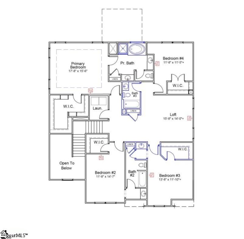 Property image 3 at 4123 Crest Ridge Lane, Boiling Springs, SC 29316-0000