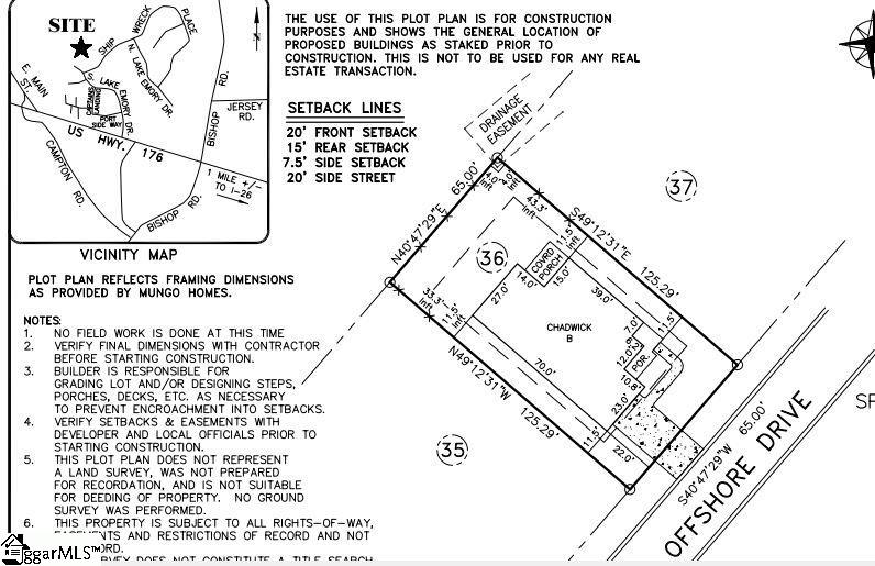 Property image 2 at 1510 Offshore Drive, Inman, SC 29349