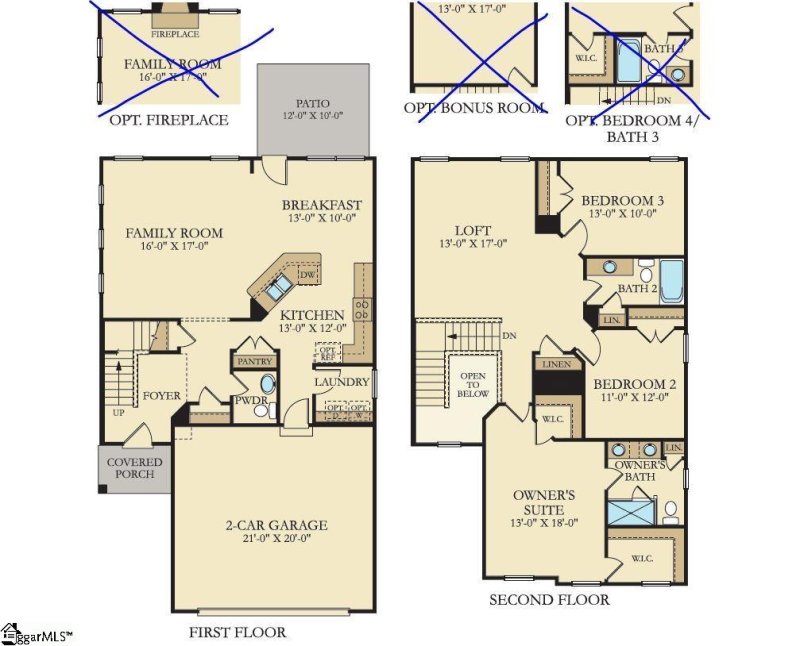 Property image 2 at 412 Corsac Court, Fountain Inn, SC 29644