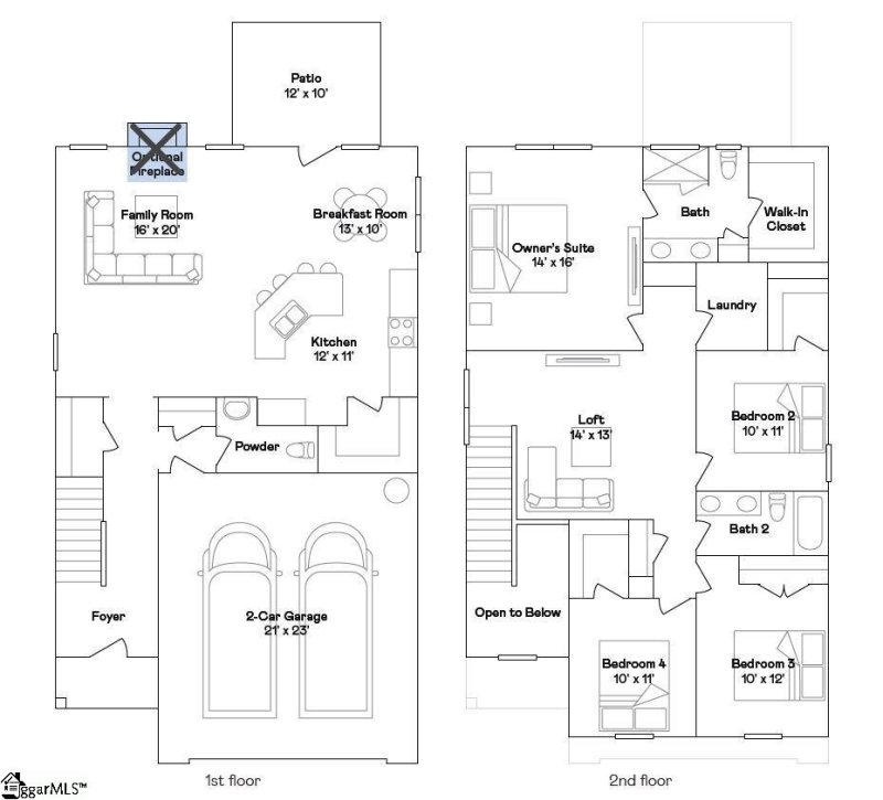 Property image 2 at 416 Corsac Court, Fountain Inn, SC 29644