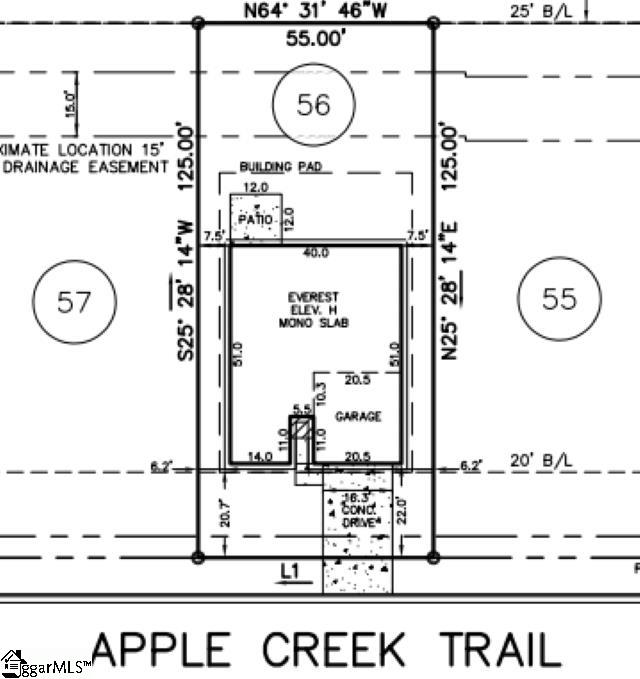 Property image 3 at 829 Apple Creek Trail, Greer, SC 29651