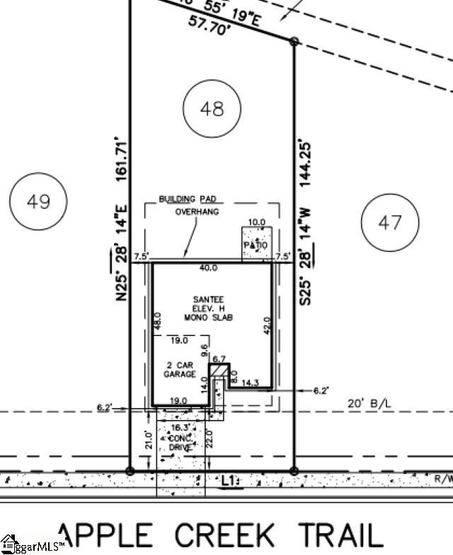 Property image 3 at 824 Apple Creek Trail, Greer, SC 29651