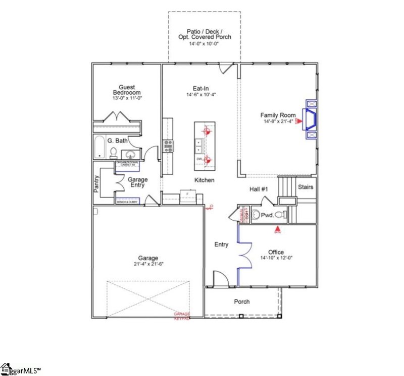 Property image 2 at 4246 Winding Ridge Lane, Boiling Springs, SC 29316-0000