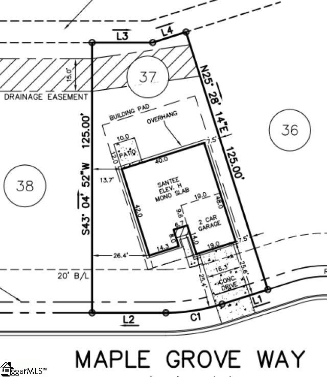 Property image 2 at 921 Maple Grove Way, Greer, SC 29651