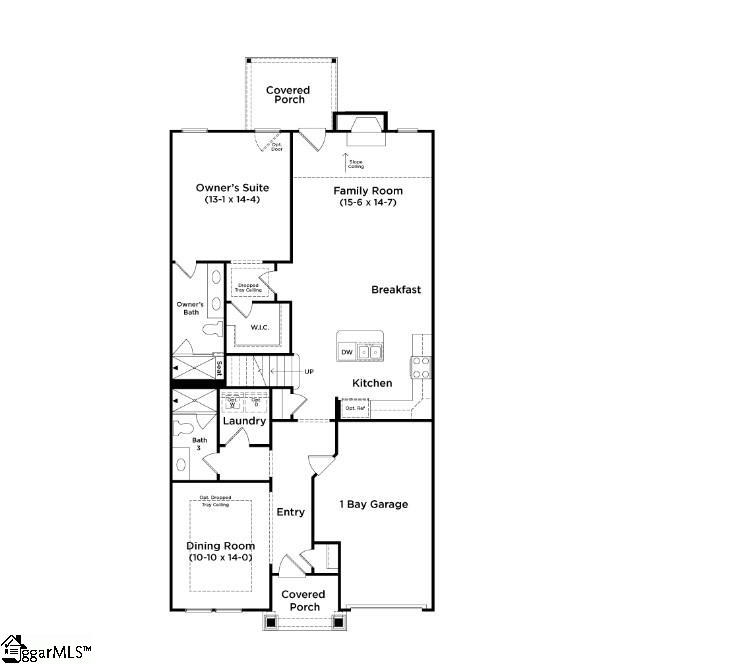 Property image 3 at 1552 Shallons Court, Spartanburg, SC 29301