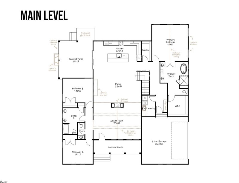 Property image 2 at 254 Brandau Lane, Simpsonville, SC 29680