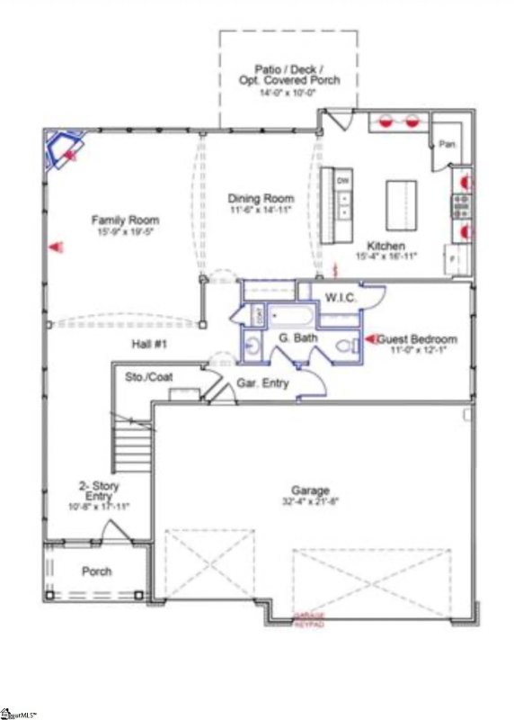 Property image 2 at 1535 Offshore Drive, Inman, SC 29349