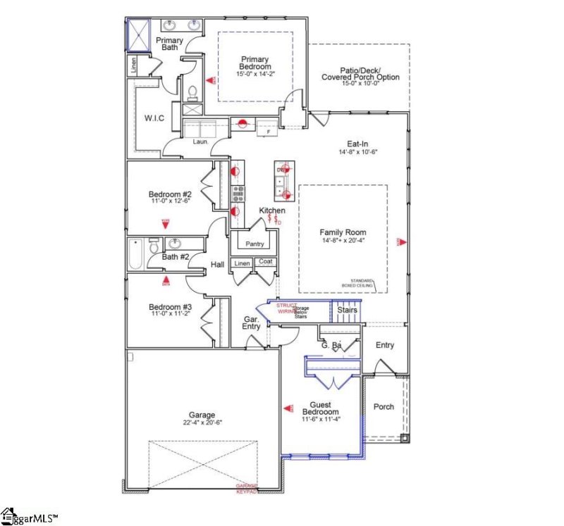 Property image 2 at 1522 Offshore Drive, Inman, SC 29349