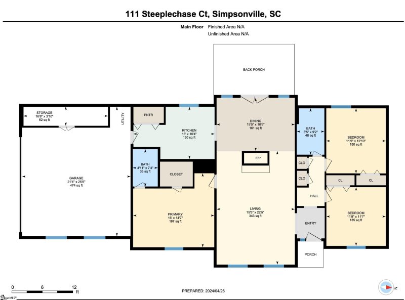 Property image 3 at 111 Steeplechase Court, Simpsonville, SC 29681
