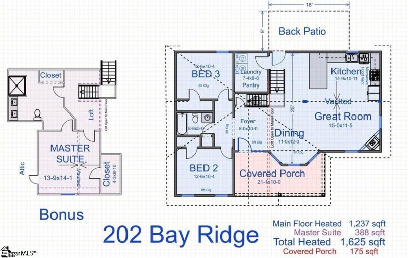 Property image 2 at 202 Bay Ridge Drive, Townville, SC 29689