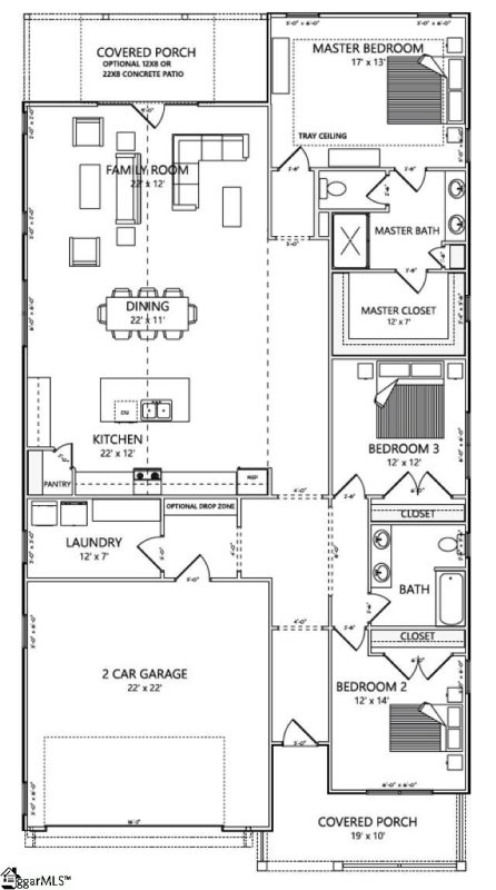 Property image 2 at 208 Herty Drive, Travelers Rest, SC 29690