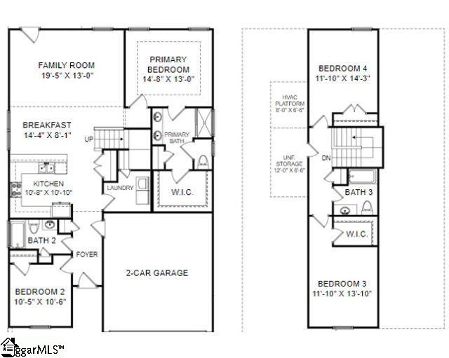 Property image 4 at 2091 Zanes Creek Drive, Inman, SC 29349