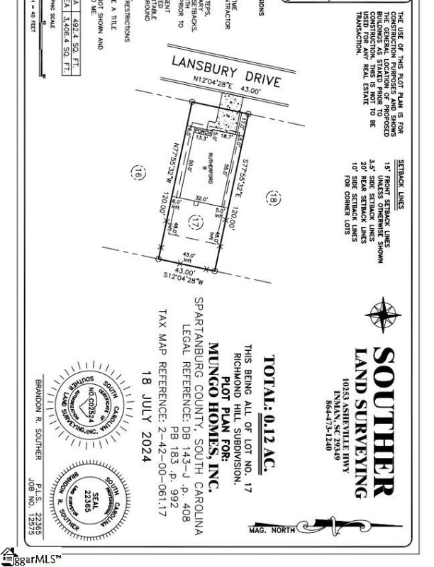 Property image 2 at 12066 Lansbury Drive, Inman, SC 29349