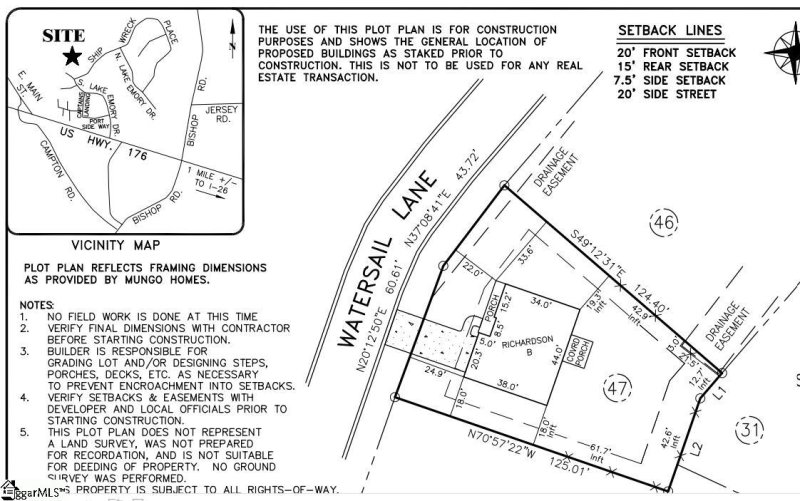 Property image 4 at 1735 Watersail Lane, Inman, SC 29349