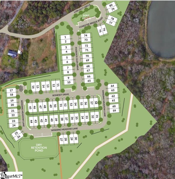 Property image 4 at 527 Winding Meadow Lane, Greenville, SC 29607