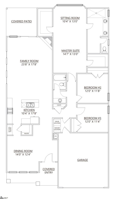 Property image 2 at 331 Wakelon Drive, Greer, SC 29651