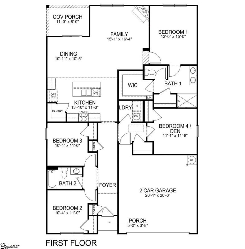 Property image 2 at 352 Fenwick Drive, Woodruff, SC 29388