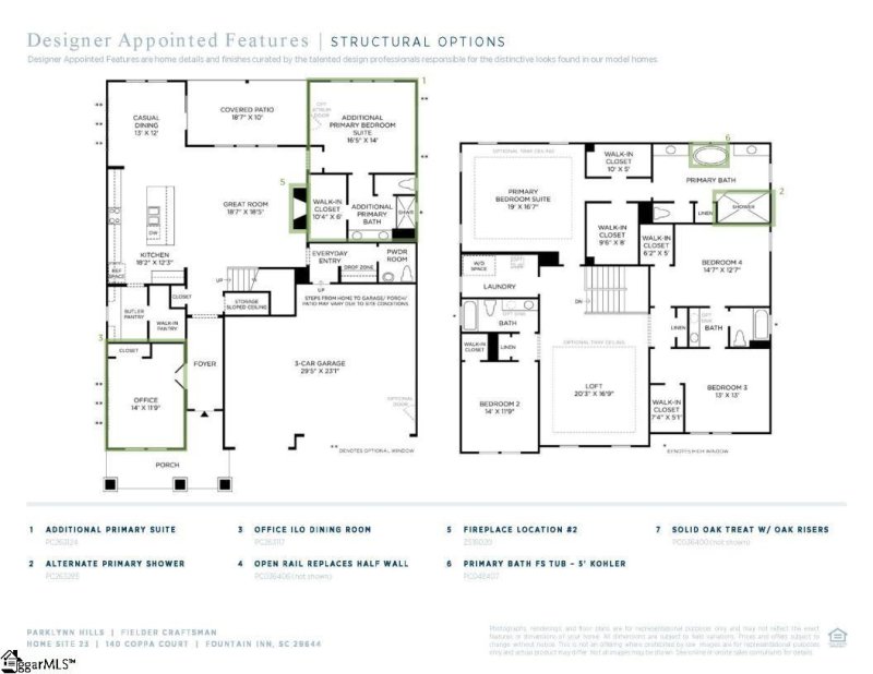 Property image 2 of 140 Coppa Court in Parklynn Hills, Fountain Inn, SC 29644