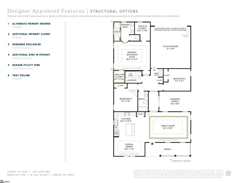 Property image 2 at 8 Tull Street, Greer, SC 29651