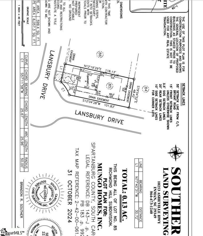 Property image 5 at 12035 Lansbury Drive, Inman, SC 29349