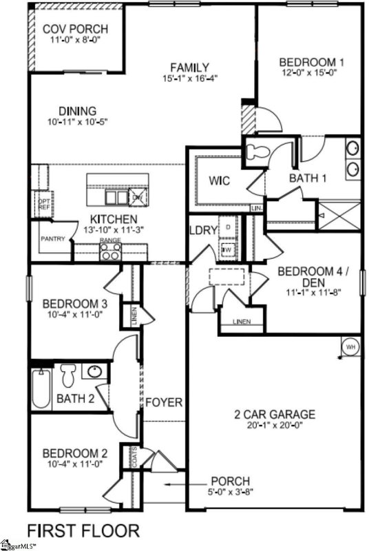 Property image 2 at 950 Pineland Drive, Woodruff, SC 29388
